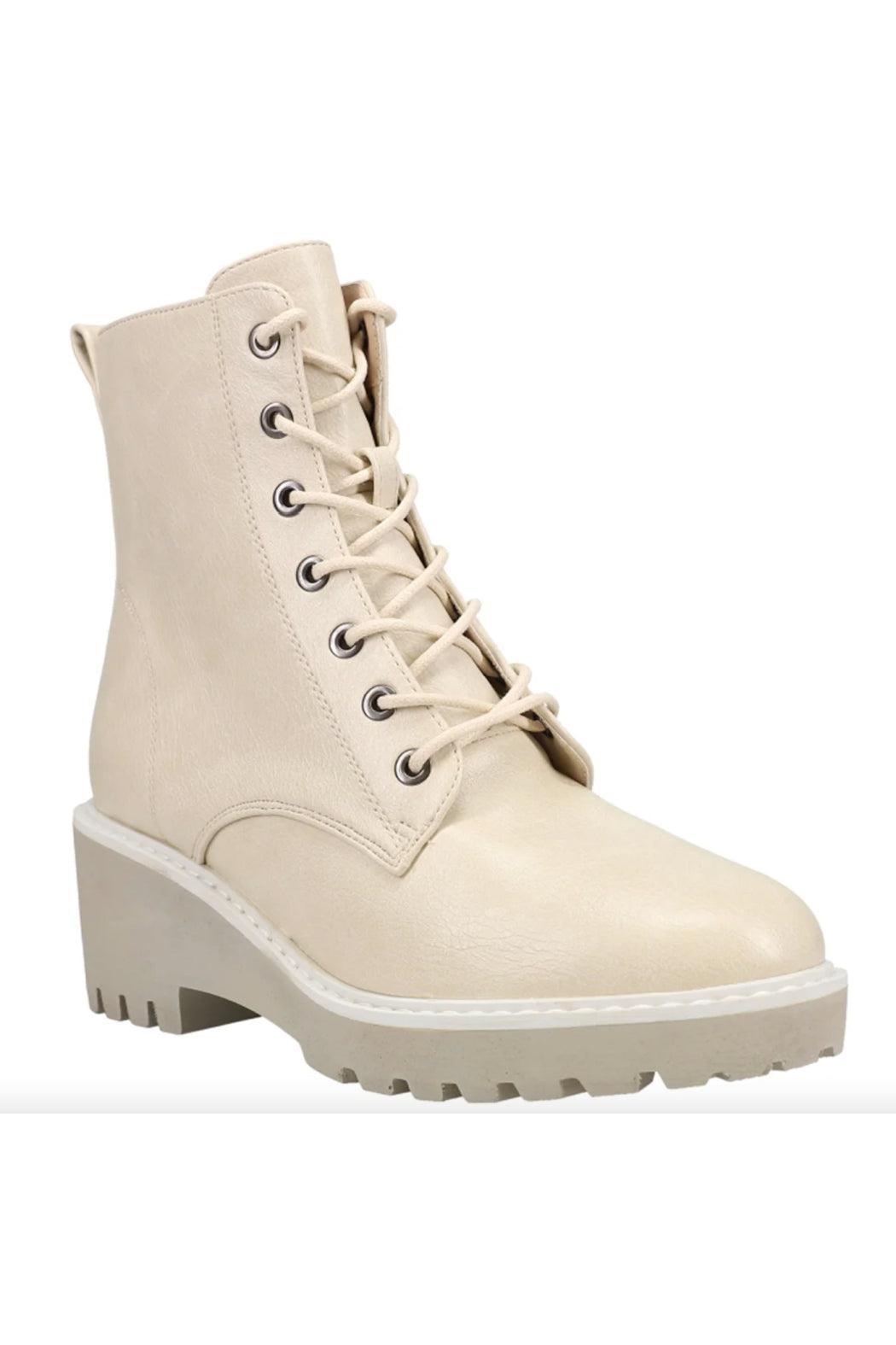 Ghosted Lace Up Combat Boot Female product image