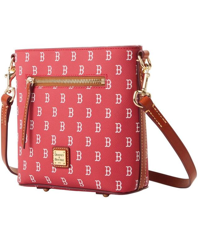 Womens Dooney & Bourke Boston Red Sox Signature Small Zip Crossbody Product Image