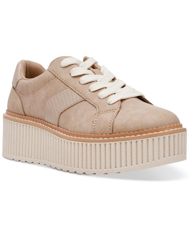 Dv Dolce Vita Womens Bubbles Platform Lace-Up Sneakers Product Image