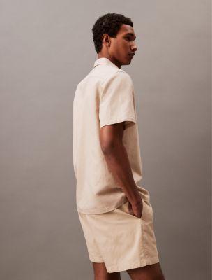 Linen Blend Pull-On Shorts Product Image