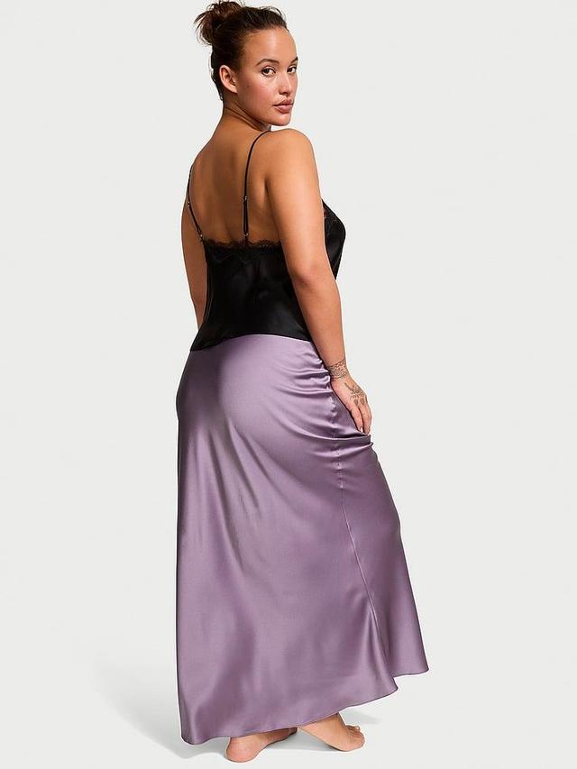 Satin Maxi Skirt Product Image