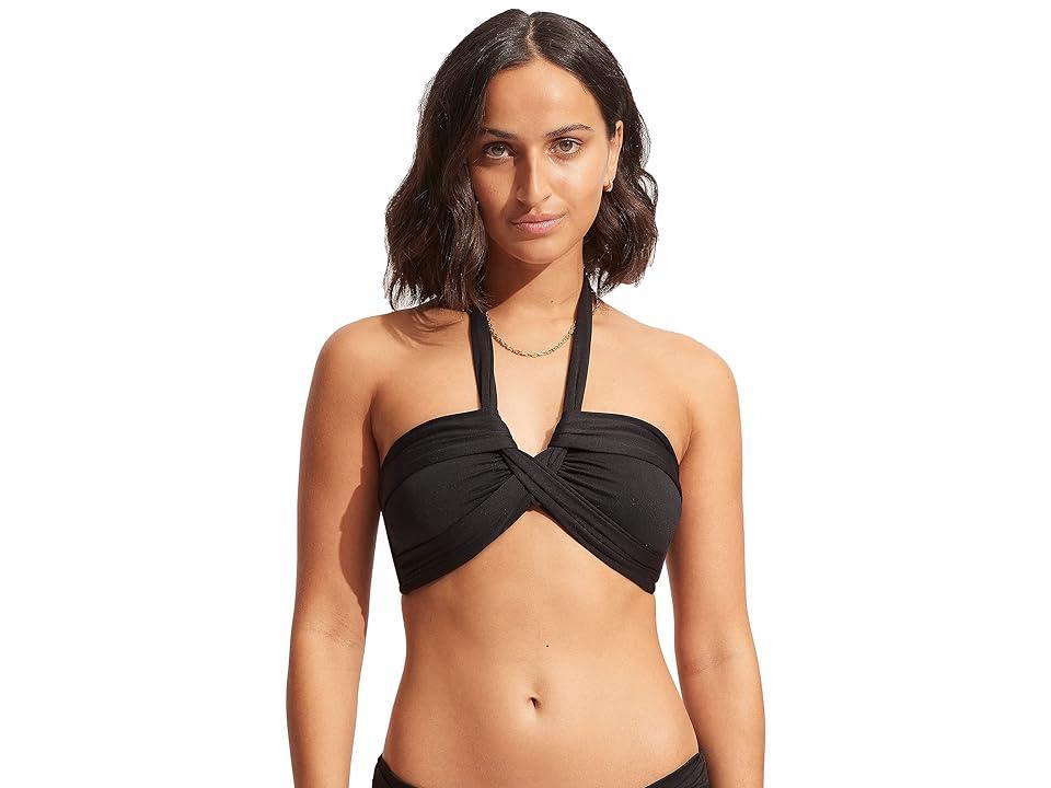 Seafolly Seafolly Collective Halter Bandeau Women's Swimwear Product Image