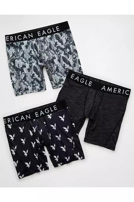 AEO Mens 6 Flex Boxer Brief 3-Pack Men's Product Image