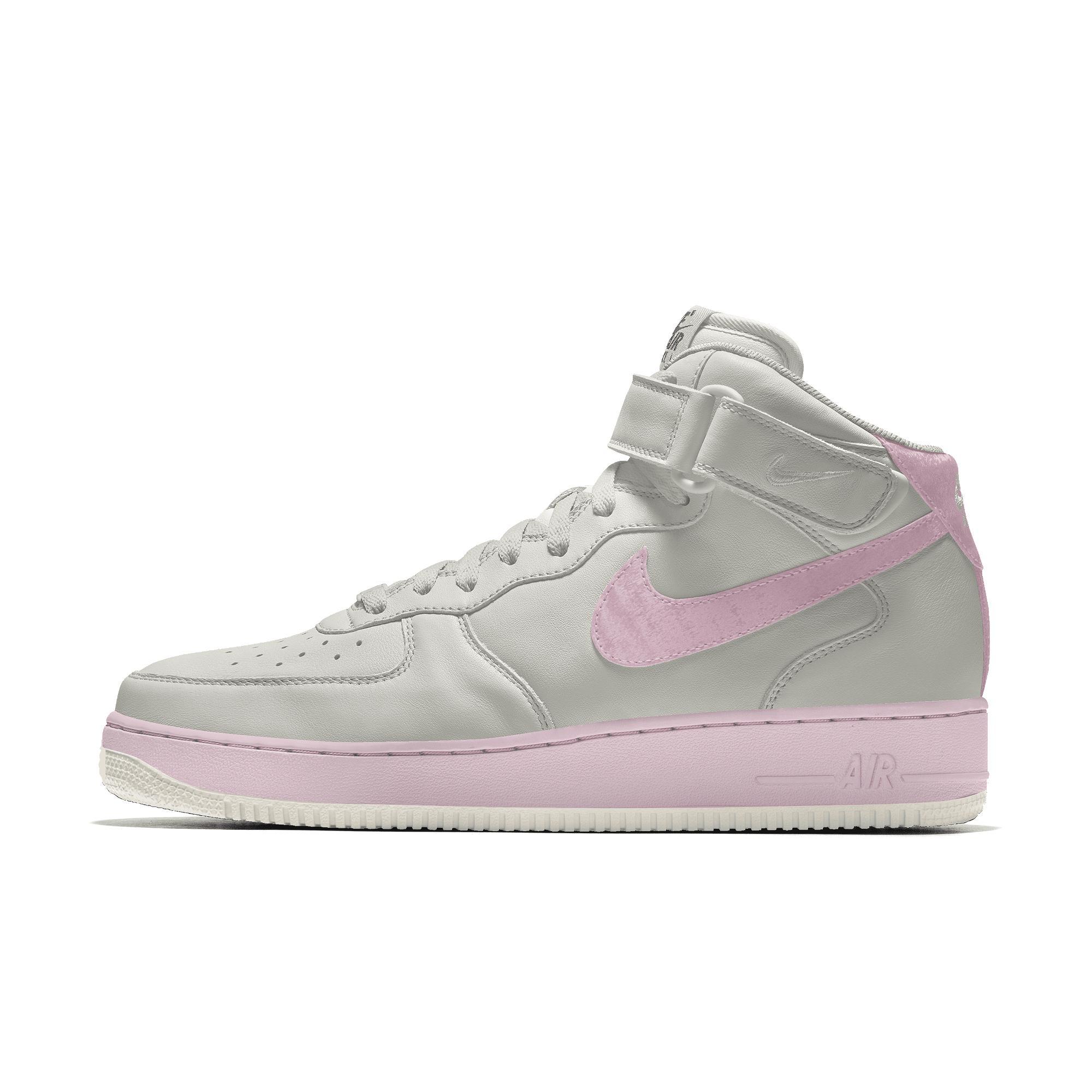 Nike Men's Air Force 1 Mid By You Custom Shoes Product Image