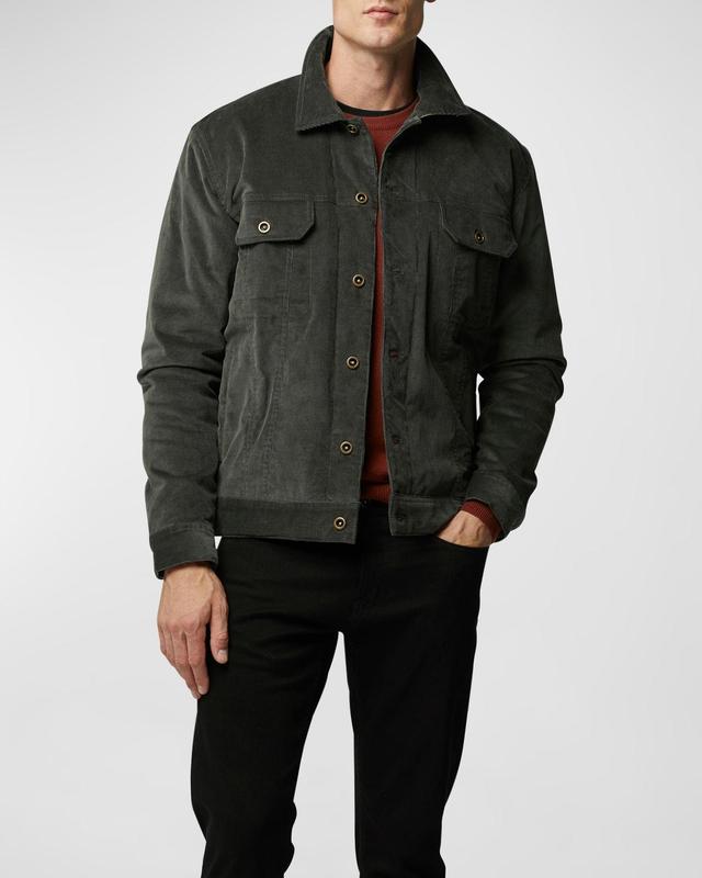 Mens Netherby Padded Corduroy Jacket Product Image