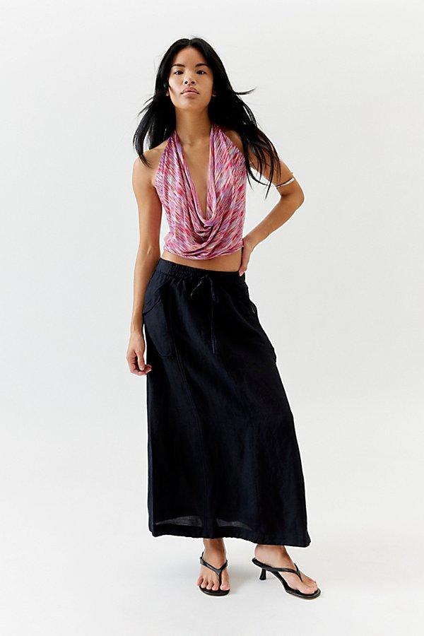 Urban Outfitters UO Beach Day Linen Maxi Skirt Womens at Urban Outfitters product image