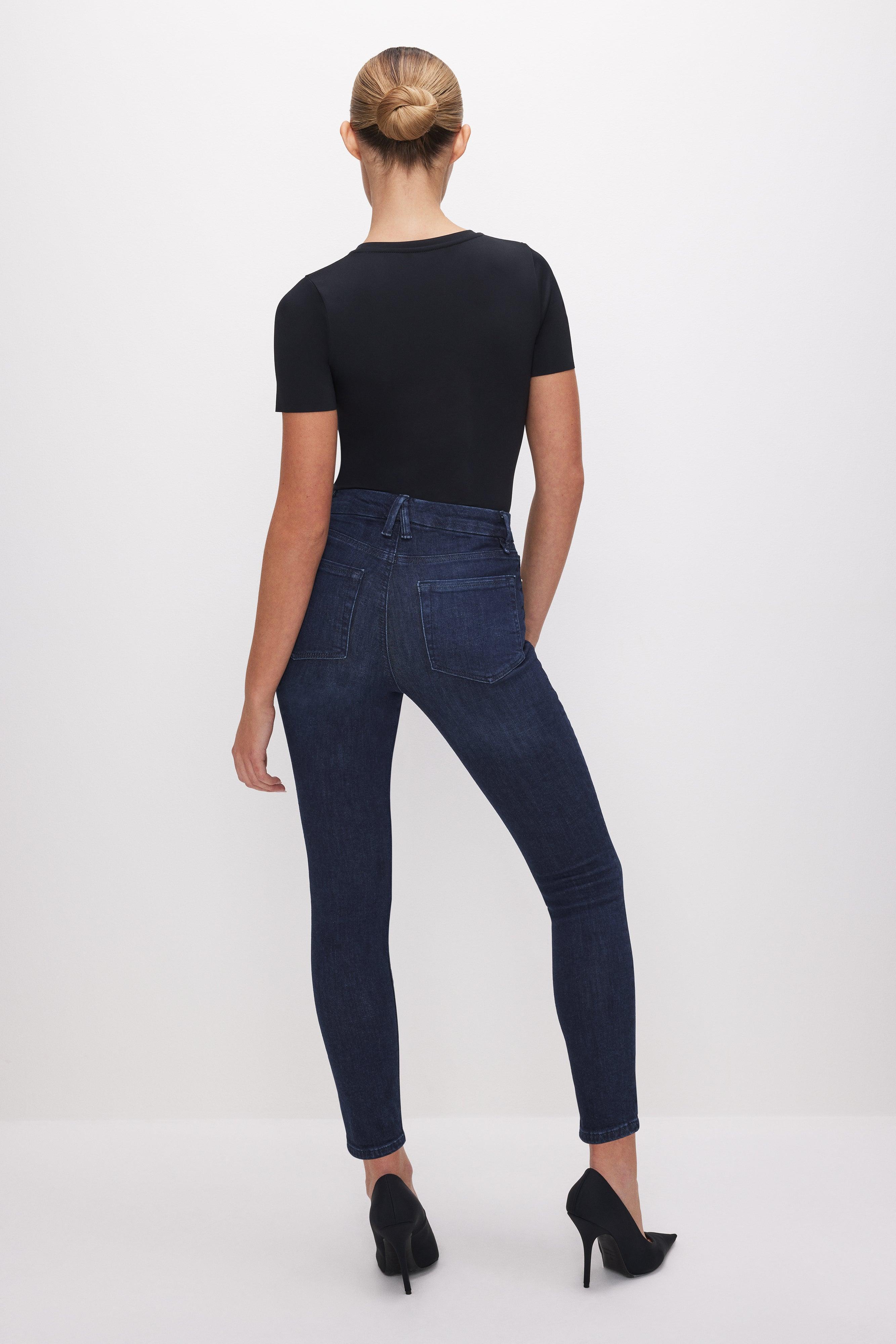 GOOD LEGS SKINNY CROPPED JEANS | BLUE224 Product Image