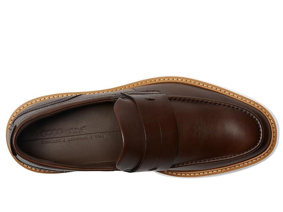 ECCO Mens ST.1 Hybrid Leather Penny Loafers Product Image