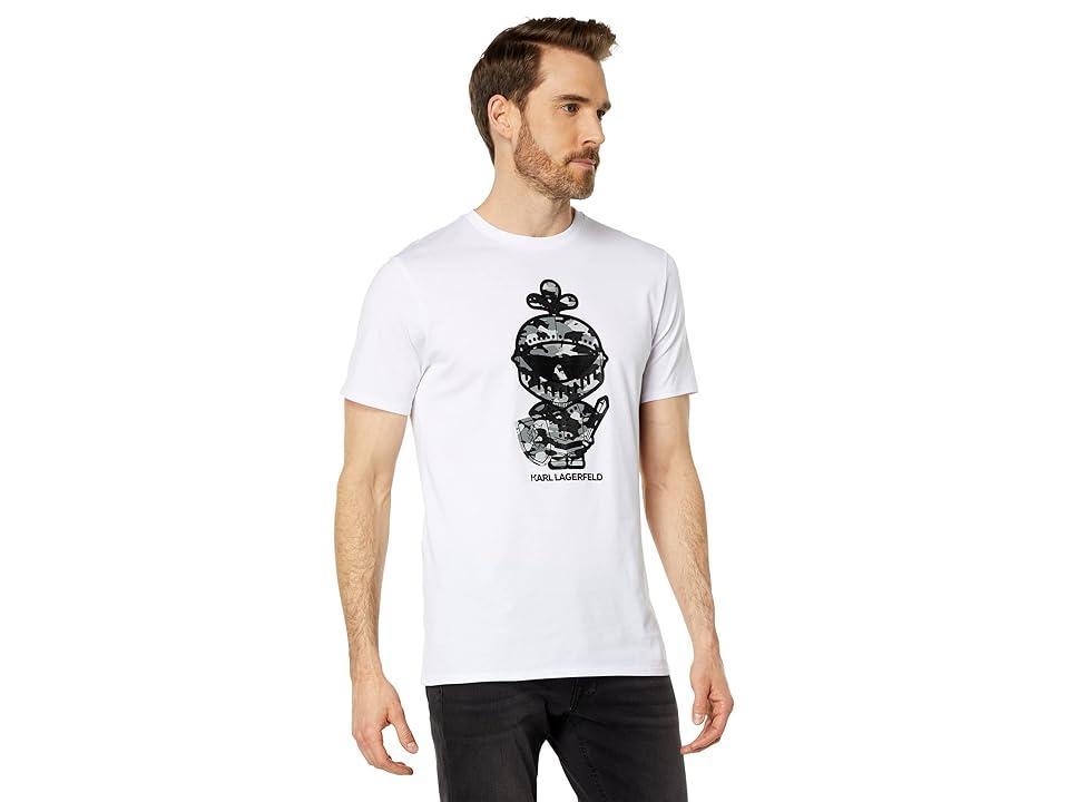 Karl Lagerfeld Paris Karl Camo Armour T-Shirt Men's Clothing Product Image