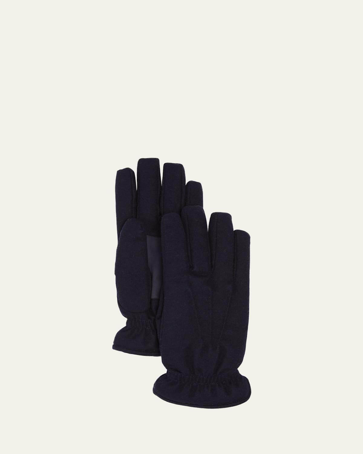 Mens Ashford Cashmere and Suede Gloves Product Image