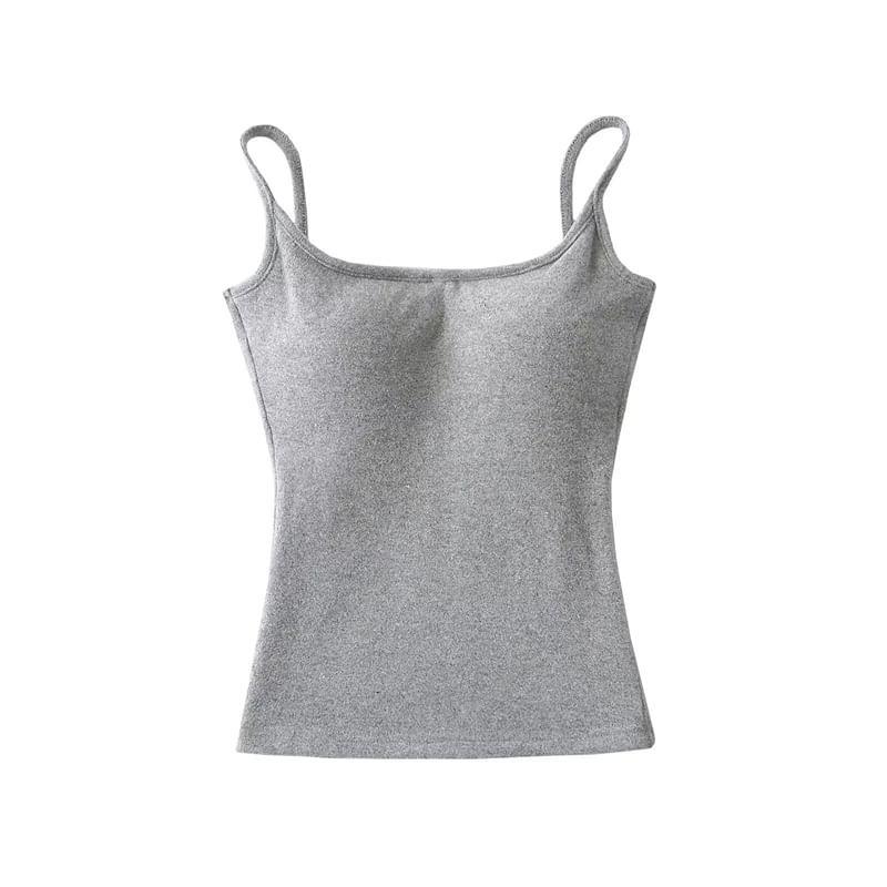 Plain Crop Camisole Top Product Image