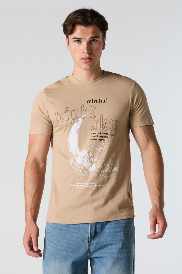 Night Sky Graphic T-Shirt Male Product Image