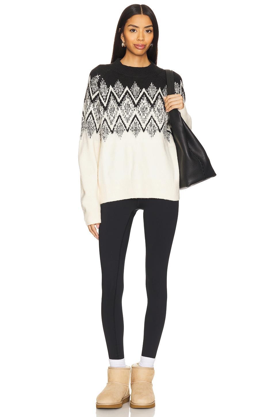 Siren Relaxed Jacquard Sweater Varley Product Image