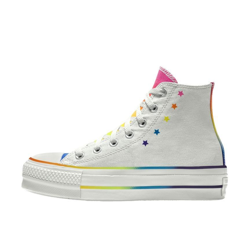 Custom Chuck Taylor All Star Lift Platform Pride By You Product Image