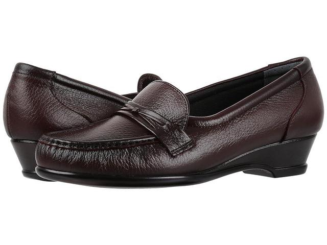 SAS Easier Slip On Loafer (Antique Wine) Women's Shoes Product Image