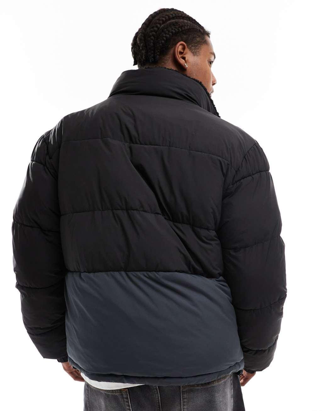 Cotton On vermont puffer coat in black Product Image