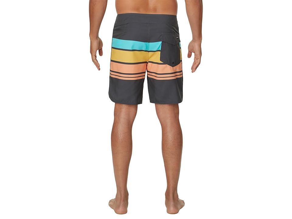 Quiksilver Everyday Stripe 19 Boardshorts Swim Trunk (Tarmac) Men's Swimwear Product Image