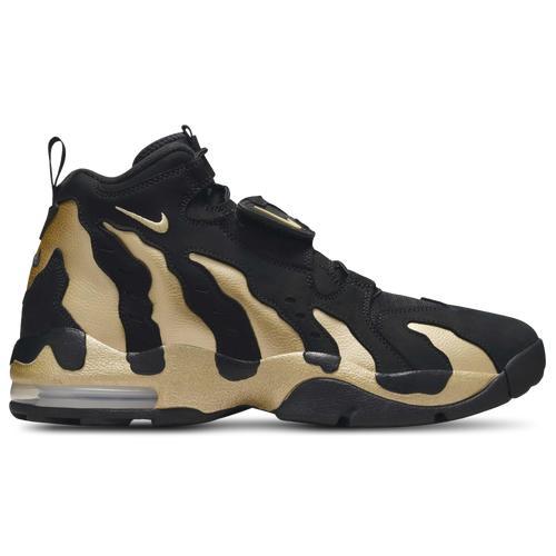 Nike Mens Nike Air DT Max 96 - Mens Shoes Black/Vegas Gold/White Product Image