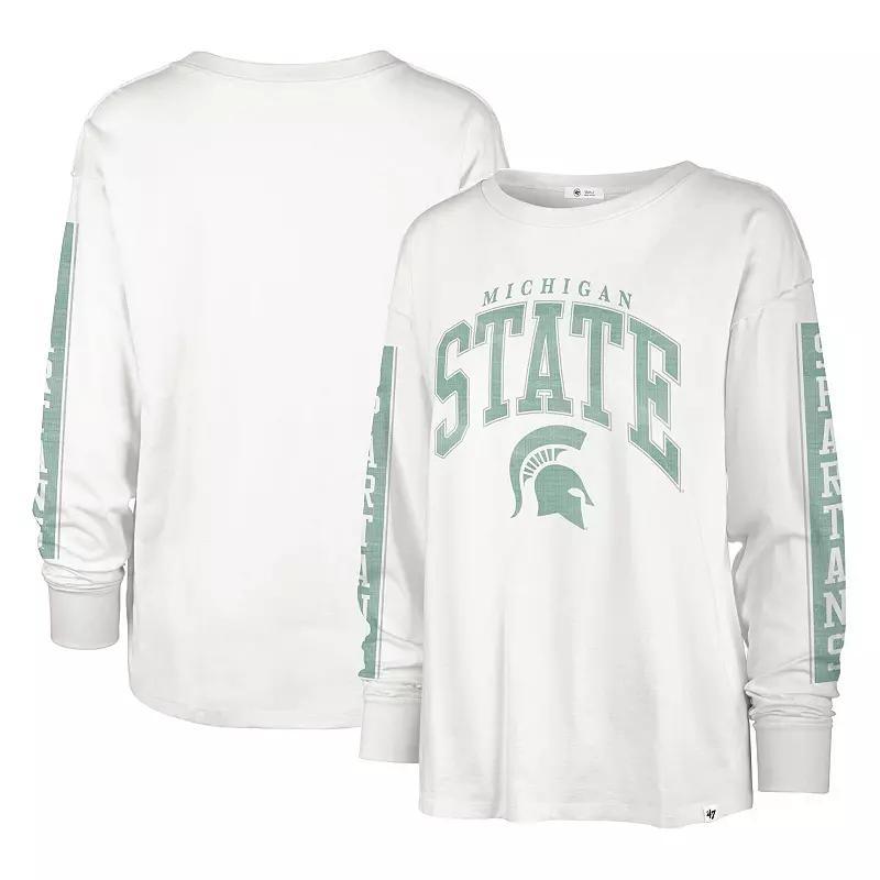 Womens 47 Michigan State Spartans Statement SOA 3-Hit Long Sleeve T-Shirt Product Image