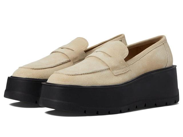 Free People Nico Platform Loafer in Taupe. - size 38 (also in 41) Product Image