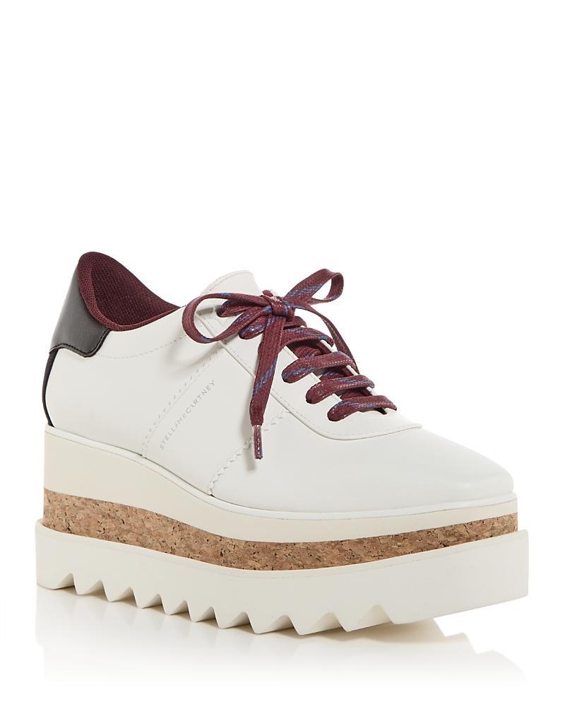 Stella McCartney Womens Sneak Elyse Platform Wedge Sneakers Product Image