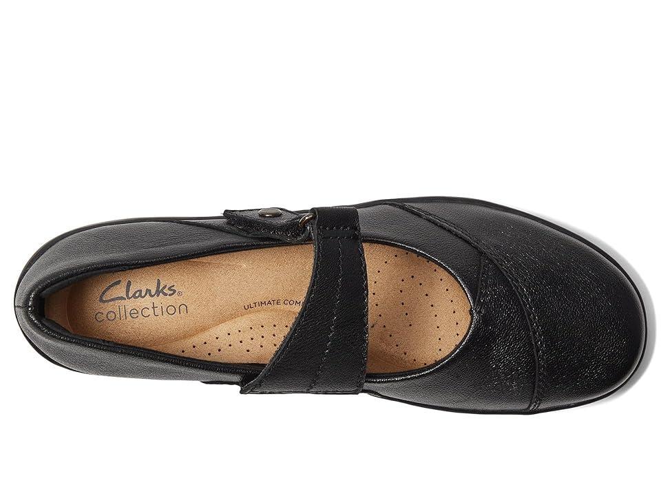 Clarks Cora Harbor Leather) Women's Shoes Product Image