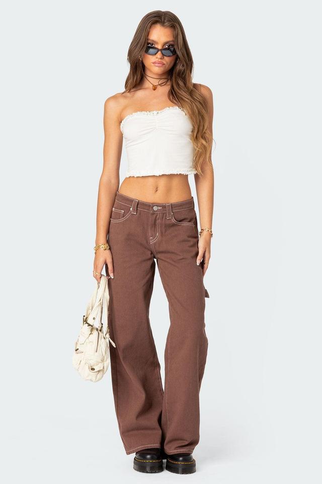 Brenda Low Rise Carpenter Jeans Product Image