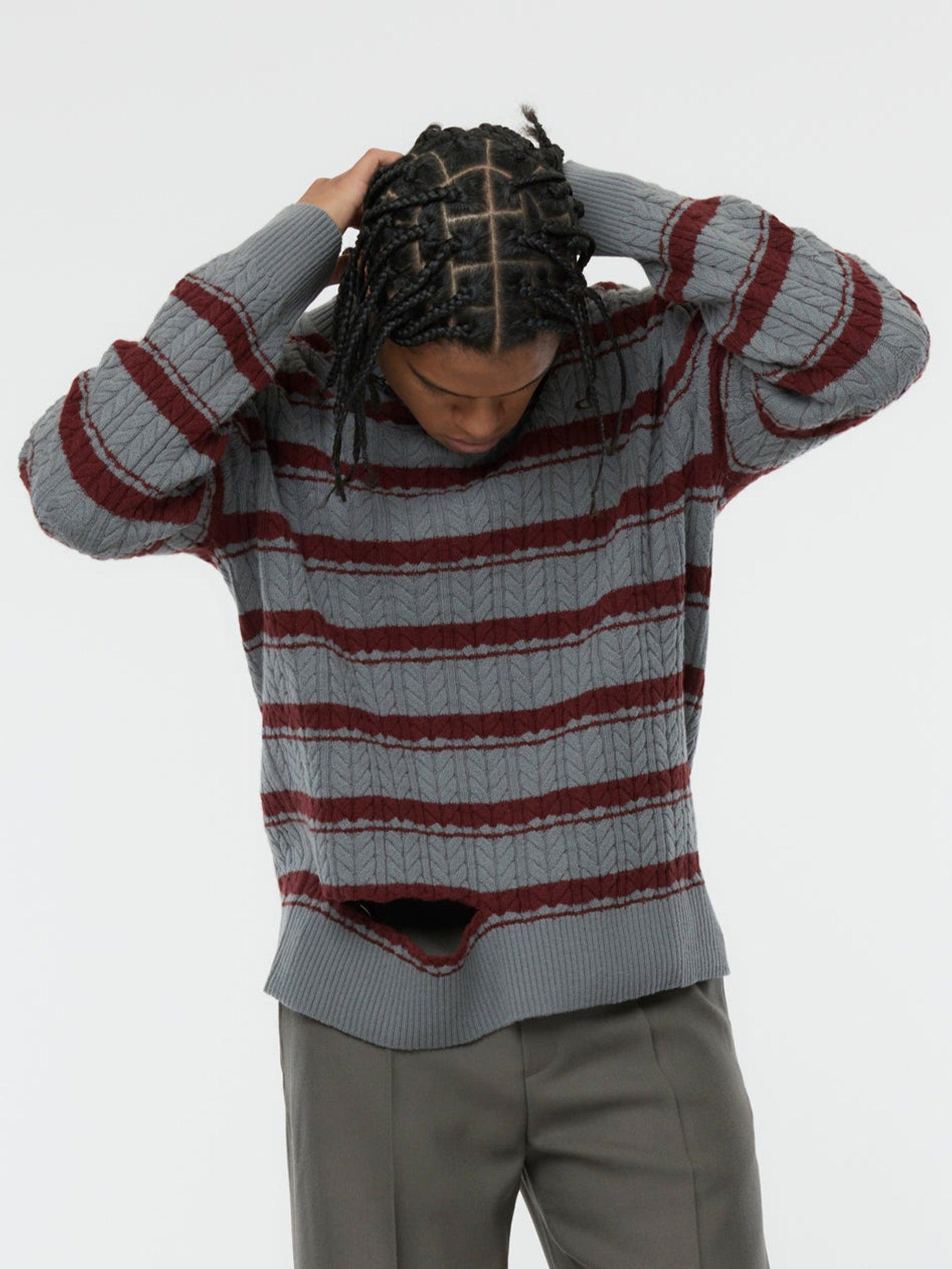 UNIVERSITY CABLE SWEATER product image