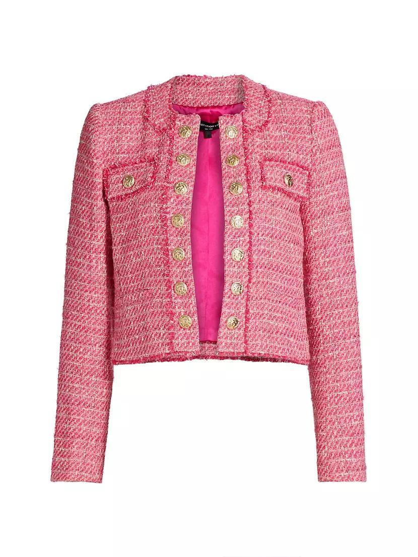 Karson Shimmer Tweed Jacket Product Image