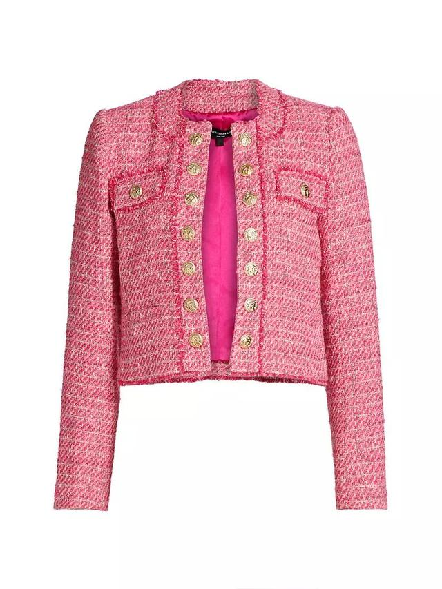 Karson Shimmer Tweed Jacket Product Image