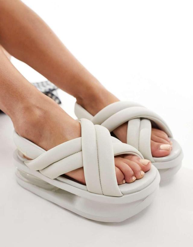 Nike Air Max Isla sandals in off white Product Image