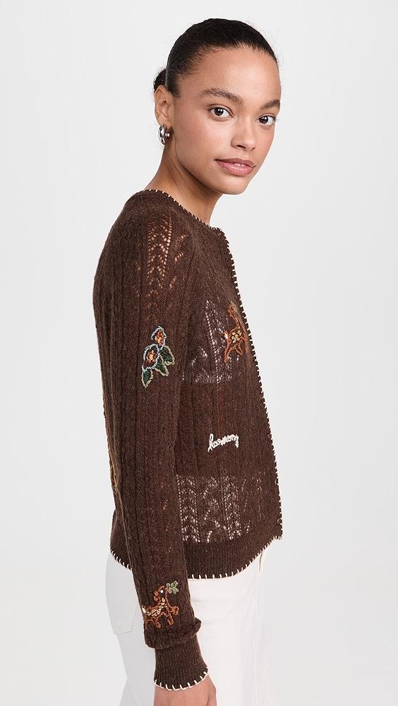 Sea Martha Embroidery Cardigan | Shopbop Product Image