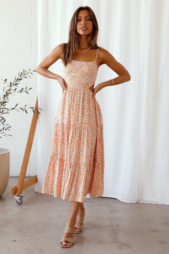 Sunburst Maxi Dress Product Image