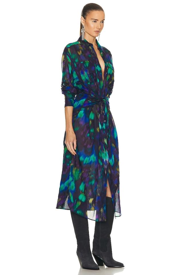 Isabel Marant Etoile Nesly Dress Green. (also in ). Product Image