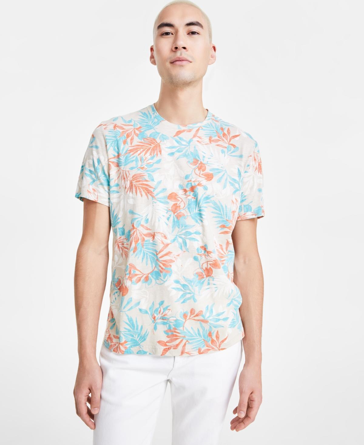 Sun + Stone Mens Oasis Short Sleeve Crewneck T-Shirt, Created for Macys Product Image