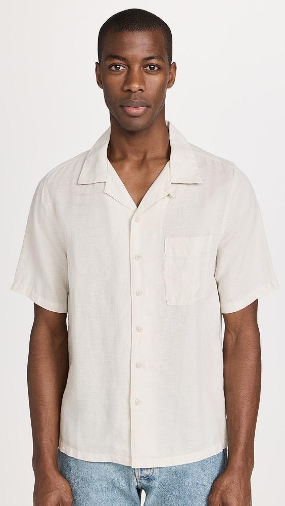 Onia Air Linen Convertible Camp Shirt | Shopbop Product Image