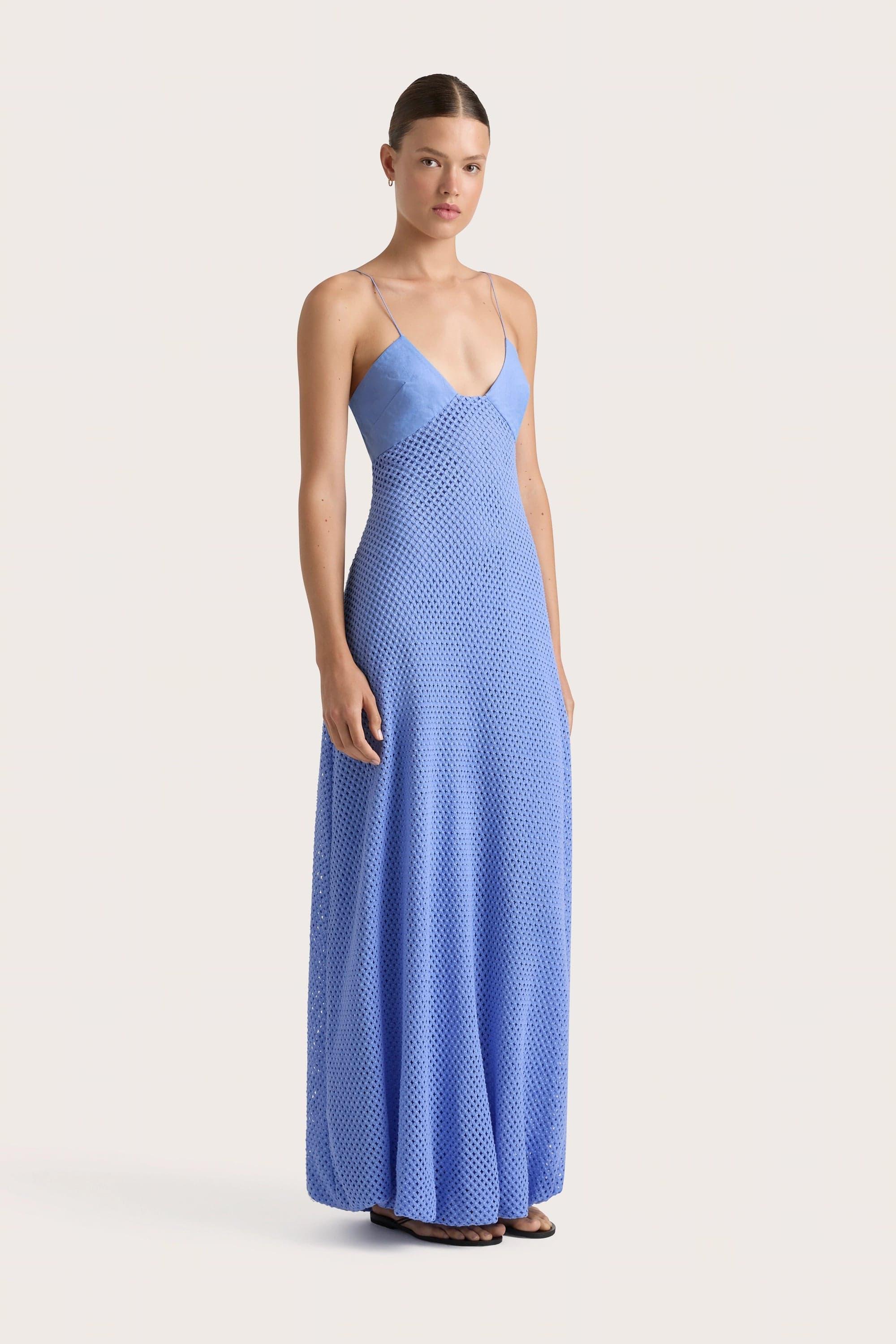 Ciele Maxi Dress Azalea Mid Blue - Final Sale Product Image