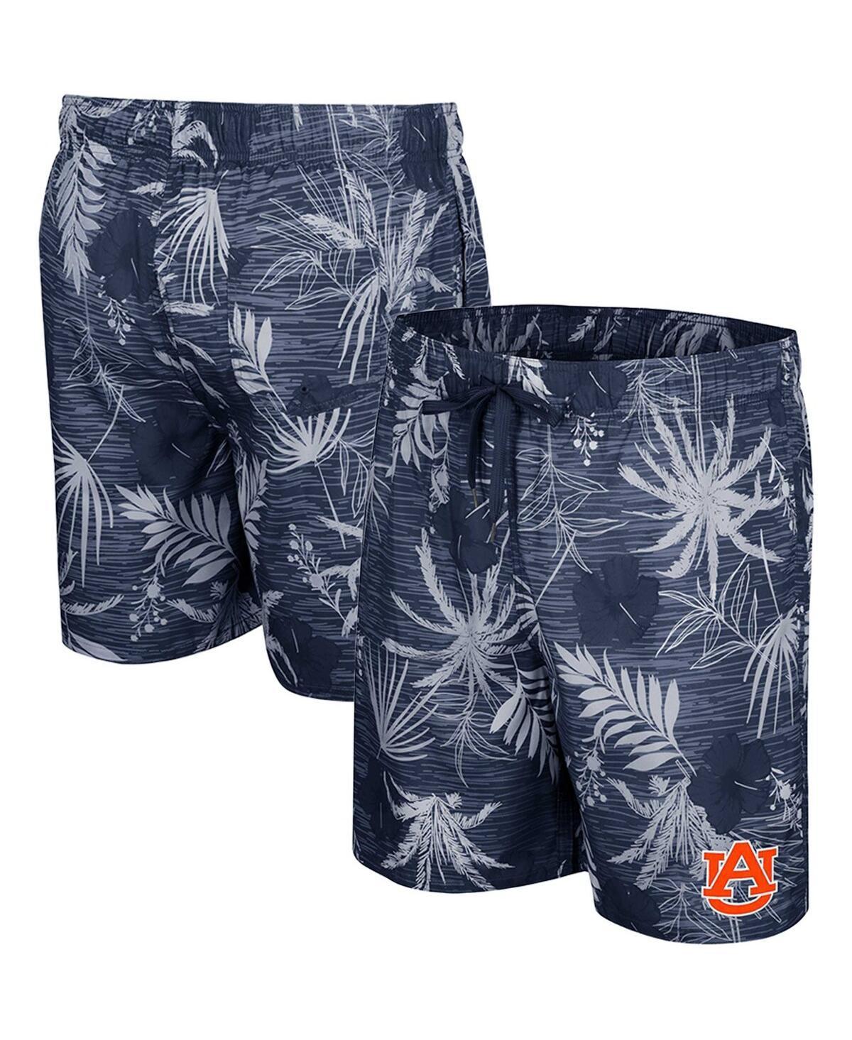 Mens Colosseum Navy Auburn Tigers What Else is New Swim Shorts Product Image