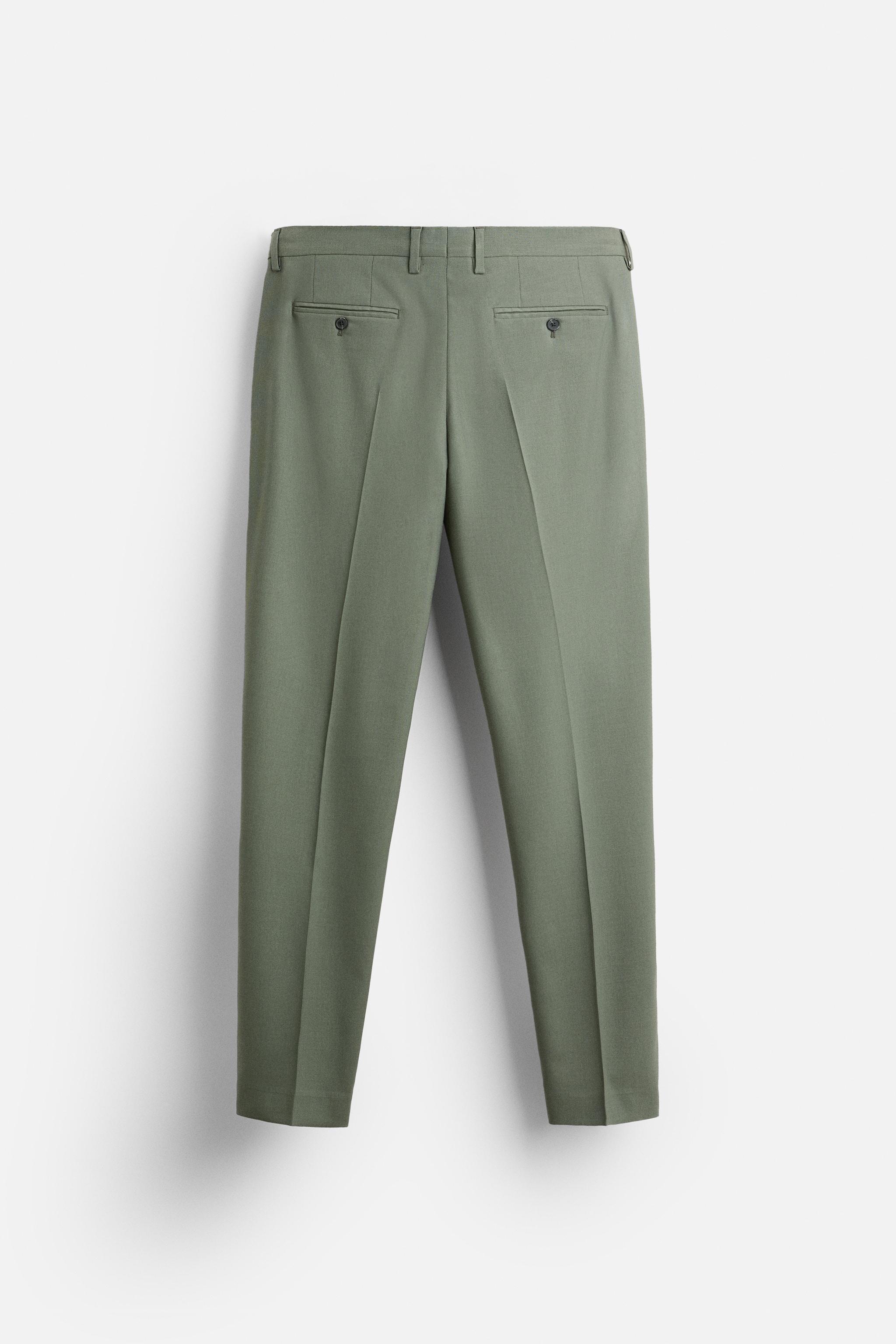 TEXTURED SUIT PANTS Product Image