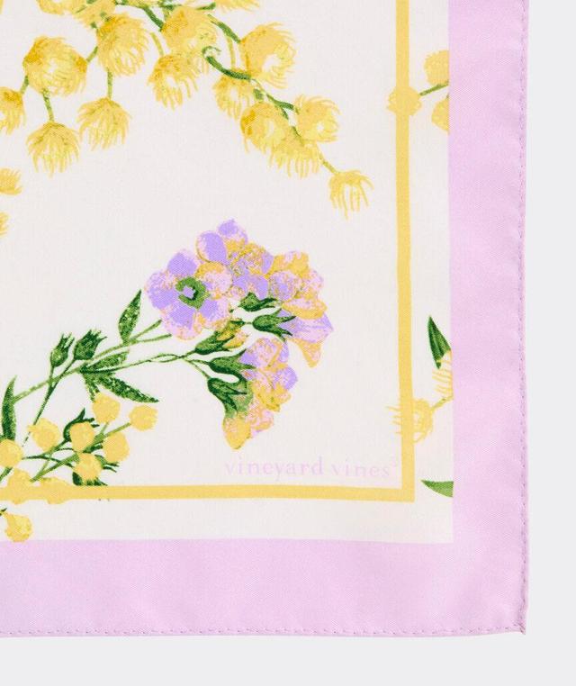 Summer Floral Silk Bandana Product Image