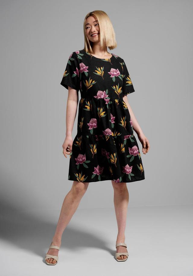 Bouquets Gone Wild Babydoll Dress Product Image