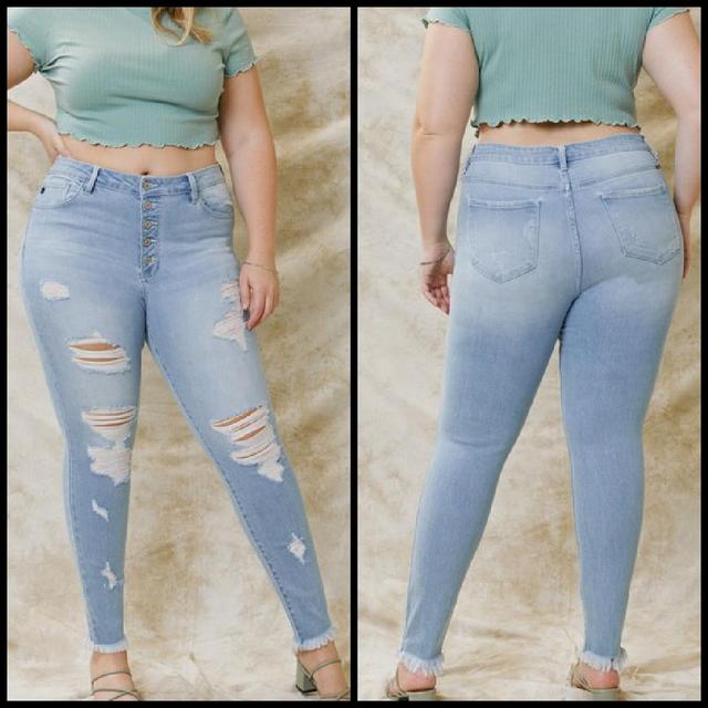 Plus Scrumptious Skinny Jeans Product Image