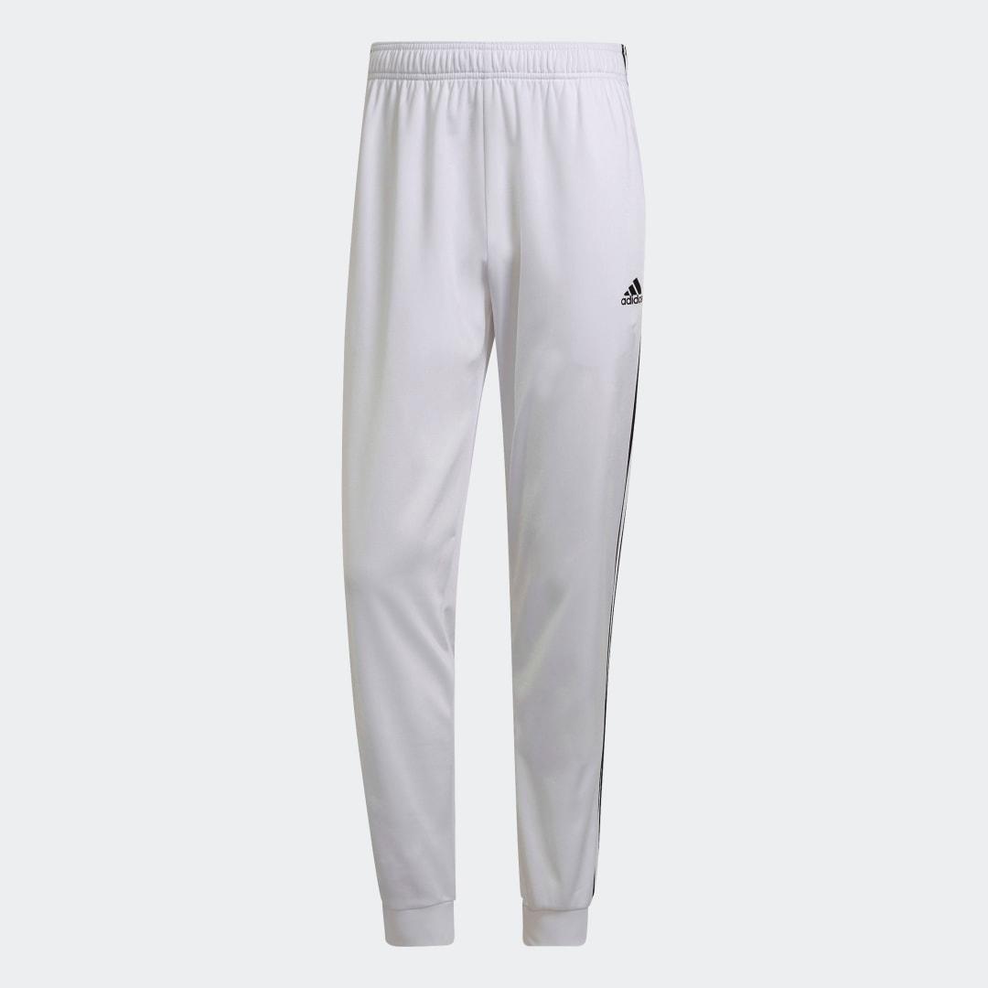 adidas Mens Warm Up Tricot Tapered Jogger Pant White, 2X-Large - Mens Athletic Pants at Academy Sports Product Image