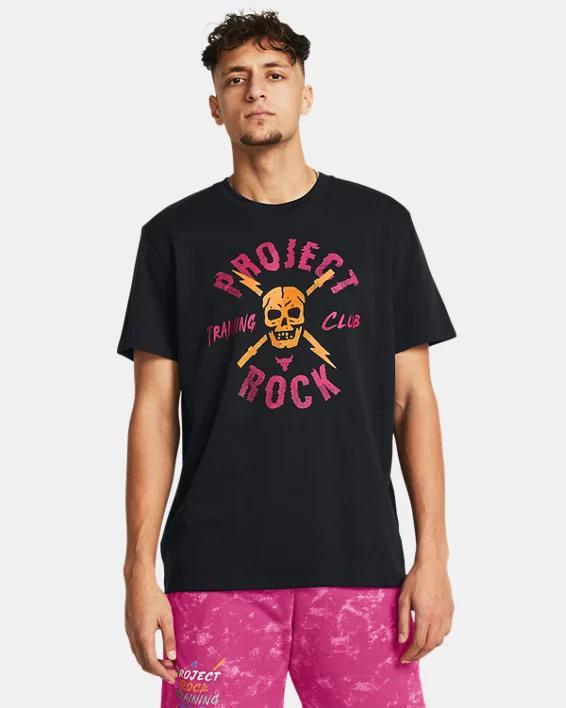 Men's Project Rock TC Heavyweight Graphic Short Sleeve Product Image