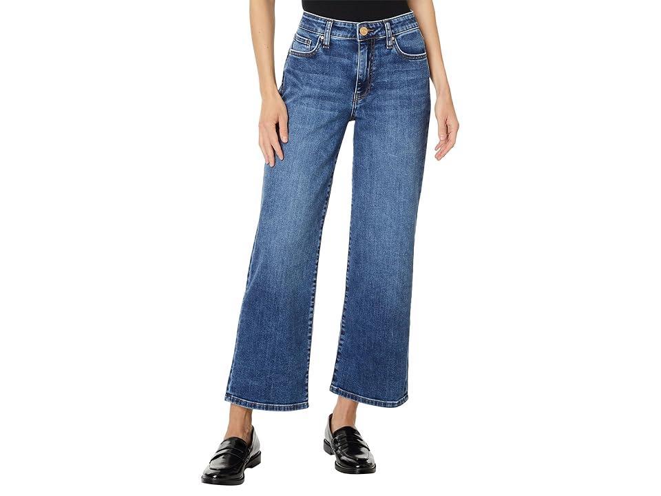 KUT from the Kloth Charlotte High Rise Culottes Wiyh Regular Hem (Commendatory) Women's Jeans Product Image