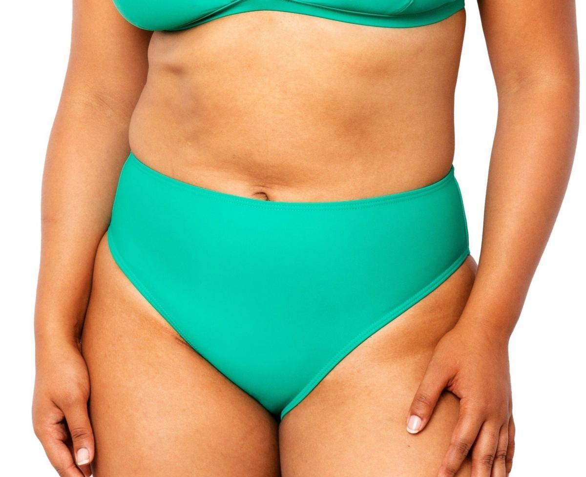 Womens Colette High Waisted Bikini Bottom- Miga Swimwear Product Image