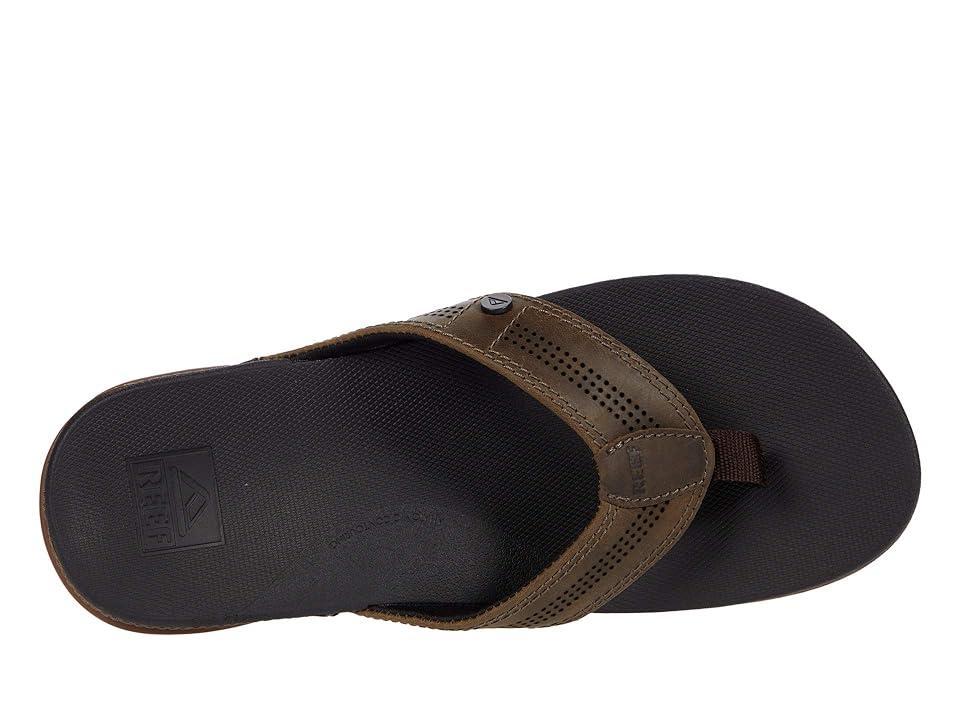 Reef Cushion Lux (Tan/Black) Men's Shoes Product Image