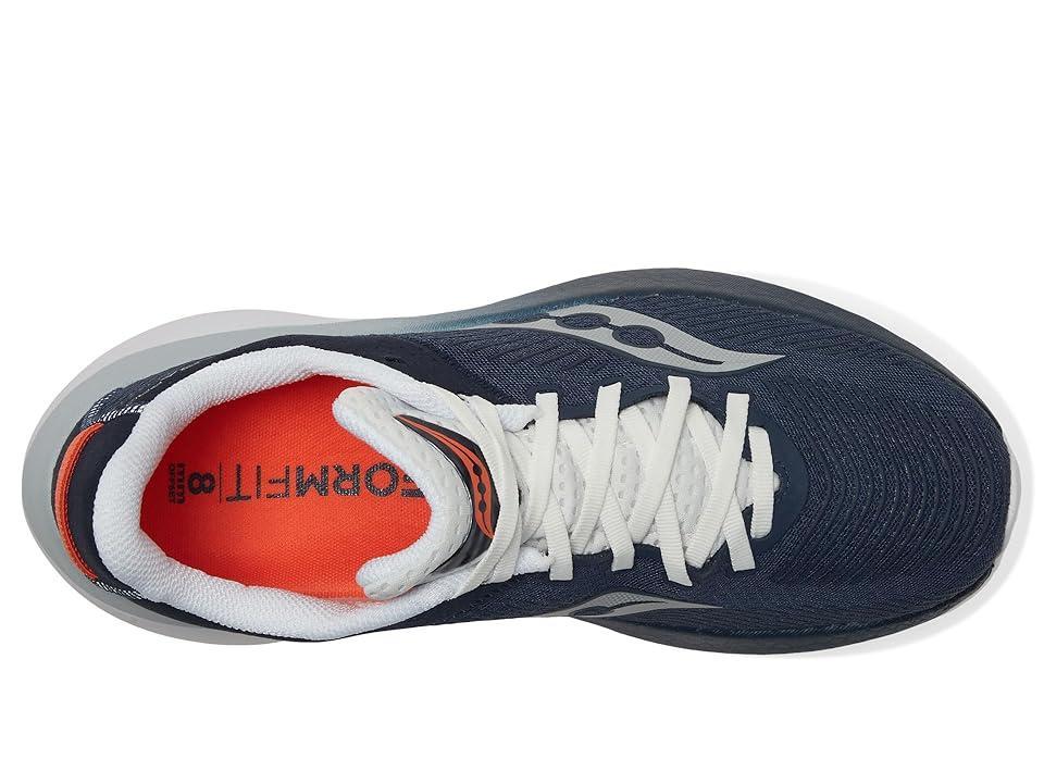 Saucony Men's Kinvara Pro (Navy/White) Men's Shoes Product Image