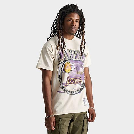 Mitchell And Ness Mens Los Angeles Lakers NBA Crown Jewels Graphic T-Shirt Product Image