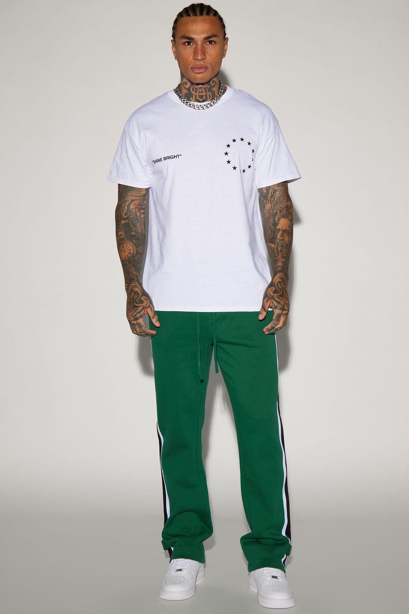 Filling Vacancy Like The Brightest Star Short Sleeve Tee - White Product Image